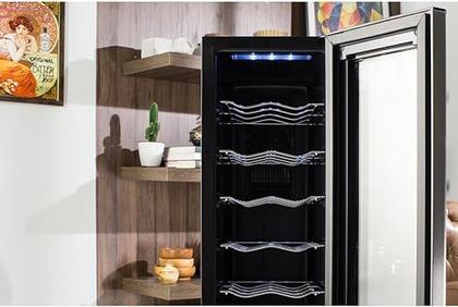 Imagem de Adega De Vinho Climatizada Electrolux 12 Garrafas Touch 110v