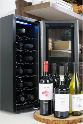Imagem de Adega De Vinho Climatizada Electrolux 12 Garrafas Touch Led