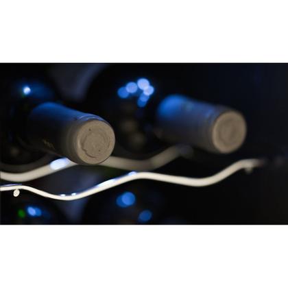Imagem de Adega de Vinho Climatizada Electrolux 12 garrafas Uma Porta Acabamento em Alumínio (ACB12)