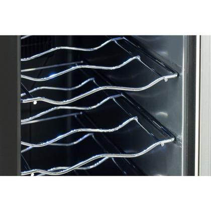 Imagem de Adega de Vinho Climatizada Electrolux 12 garrafas Uma Porta Acabamento em Alumínio (ACB12)