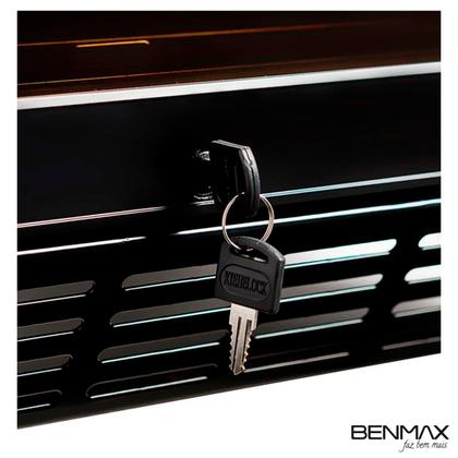 Imagem de Adega de Vinhos Benmax para 120 Garrafas com até 22C - BAC120