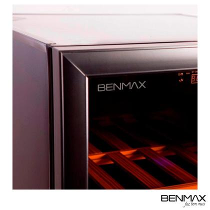 Imagem de Adega de Vinhos Benmax para 120 Garrafas com até 22C - BAC120