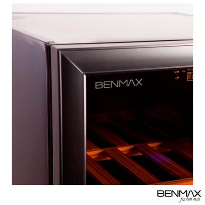 Imagem de Adega de Vinhos Benmax para 209 Garrafas com até 22C - BAC209