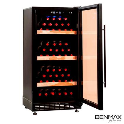 Imagem de Adega de Vinhos Benmax para 80 Garrafas com até 22C - BAC80