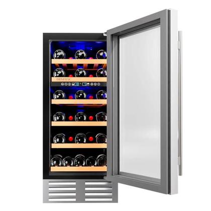 Imagem de Adega de Vinhos Compressor Benmax Dual Zone para 28 Garrafas com até 22 C - BAC28 (127v)