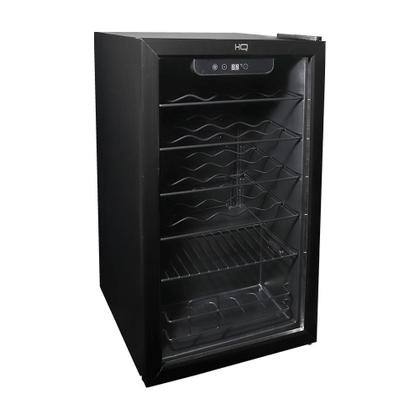 Imagem de Adega de Vinhos Compressor HQ 75 Litros 24 Garrafas Preto HQ-AV24H