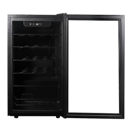 Imagem de Adega de Vinhos Compressor HQ 75 Litros 24 Garrafas Preto HQ-AV24H