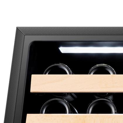 Imagem de Adega de Vinhos Gorenje 46 Garrafas 138 Litros de Embutir Dual Zone Inox 110V GWL46W1ANQRI