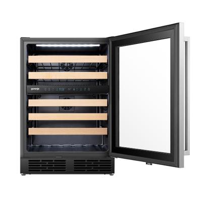 Imagem de Adega de Vinhos Gorenje 46 Garrafas 138 Litros de Embutir Dual Zone Inox 110V GWL46W1ANQRI