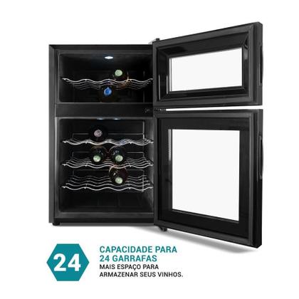 Imagem de Adega Display Digital 24 Garrafas Philco Ph24 Dz Bivolt