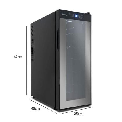 Imagem de Adega PAD12E Display Digital 12 Garrafas Bivolt Philco