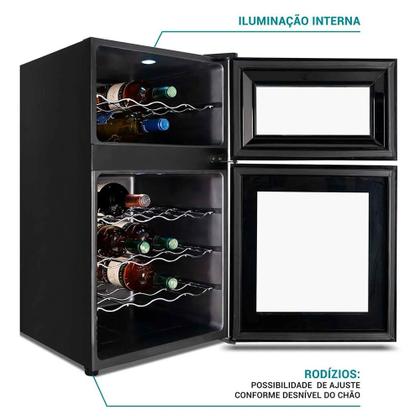 Imagem de Adega Philco Com Capacidade para 24 Garrafas PAD24DZ