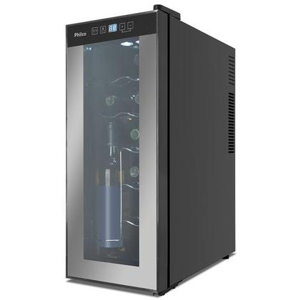 Imagem de Adega Philco PAD12E Display Digital 12 Garrafas 35 Litros Bivolt