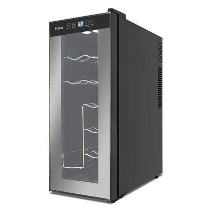 Imagem de Adega Philco PAD12E Display Digital 12 Garrafas 35 Litros Bivolt