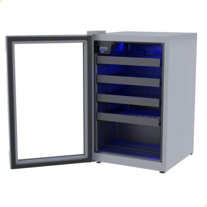 Imagem de Adega Venax Piubella Cave 100L Porta Invertida Cinza 127V 19924