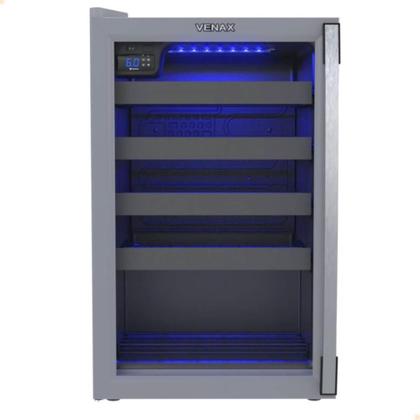 Imagem de Adega Venax Piubella Cave 100L Porta Invertida Cinza 127V 19924