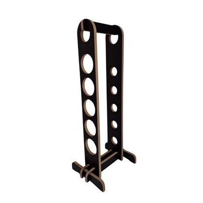 Imagem de Adega Vertical Suporte Para 5 Garrafas De Vinho Empilhavel Mini Bar Expositor