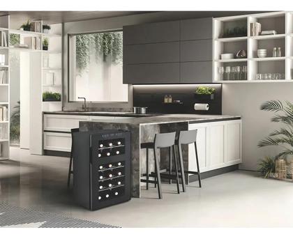 Imagem de Adega Vinhos Labravia 18 Garrafas Dual Zone Digital Led Bivolt
