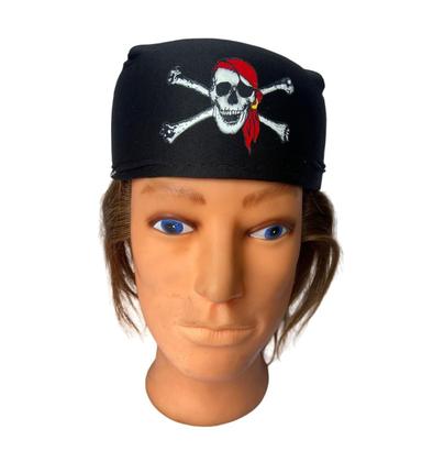 Imagem de Adereço Fantasia Chapéu Bandana De Pirata Infantil- Kit 2Un