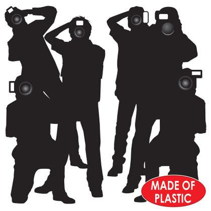 Imagem de Adereços fotográficos e pano de fundo Beistle Paparazzi Insta Theme