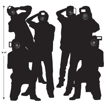 Imagem de Adereços fotográficos e pano de fundo Beistle Paparazzi Insta Theme