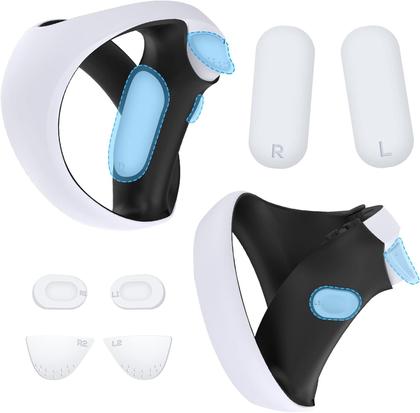 Imagem de Adesivo Almofada de Silicone Antiderrapante Para Controle Playstation VR2 PSVR2 Branco