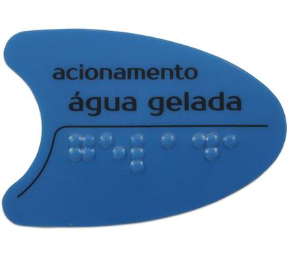 Imagem de Adesivo Azul IBBL Botão Lateral Bebedouro BDF PDF Original