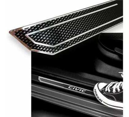 Imagem de Adesivo Civic G10 Kit Com Soleiras, Blackout E Refletivos