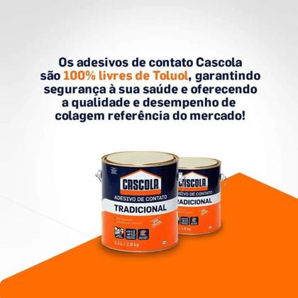Imagem de Adesivo Cola De Contato Sapateiro Cascola 730g / 870ml