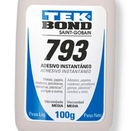 Imagem de Adesivo Cola Instantânea 793 100gr Tekbond