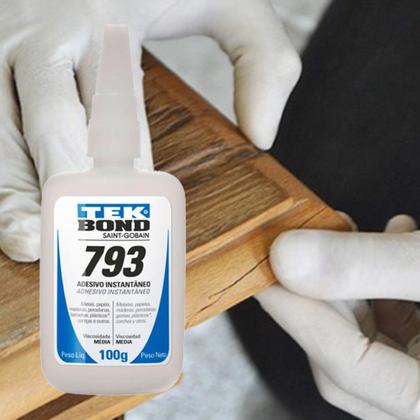 Imagem de Adesivo Cola Instantânea 793 100gr Tekbond