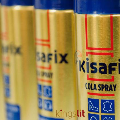 Imagem de Adesivo Cola Spray De Contato Aerosol Kisafix Killing 500ml