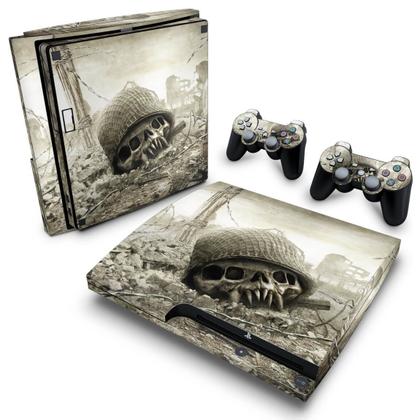 Imagem de Adesivo Compatível PS3 Slim Skin - Resistance Fall Of Man