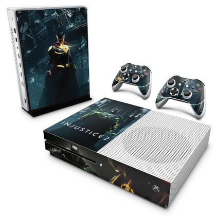 Imagem de Adesivo Compatível Xbox One S Slim Skin  - Injustice 2