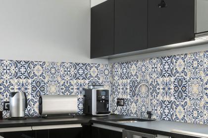 Imagem de Adesivo de Azulejo Azul Real 15x15 cm com 18un