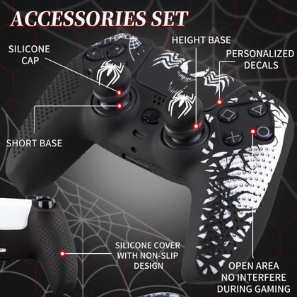 Imagem de Adesivo de capa de controle e alças extensoras para PS5