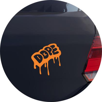 Imagem de Adesivo de Carro Dope - Cor Laranja