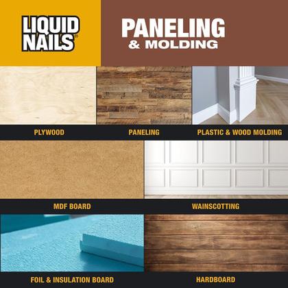 Imagem de Adesivo de construção para unhas líquidas, painéis e moldagem de 300 ml