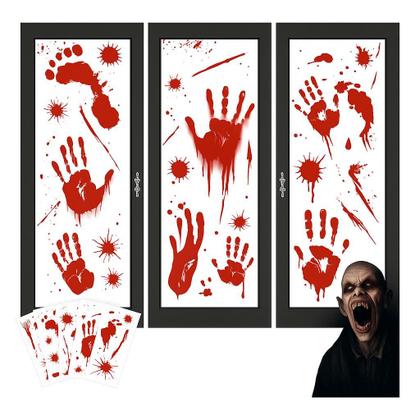 Imagem de Adesivo de Halloween Mancha De Sangue - 6x30