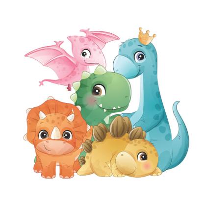 Imagem de Adesivo de Parede Decorativo Infantil Dino Dinossauro Quarto Bebê