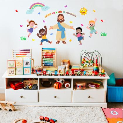 Imagem de Adesivo De Parede Infantil Jesus Kids Grande