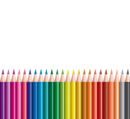 Imagem de Adesivo de Parede Infantil Lapis de Cor