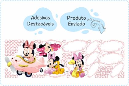 Imagem de Adesivo de Parede Minnie Aviadora Cute Baby