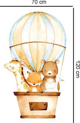 Imagem de Adesivo De Parede Safari No Balão Mod02