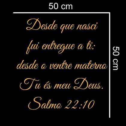 Imagem de Adesivo de Parede Salmo 22:10