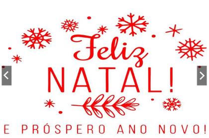 Imagem de Adesivo Decorativo Feliz Natal E Ano Novo Decoração Vitrine