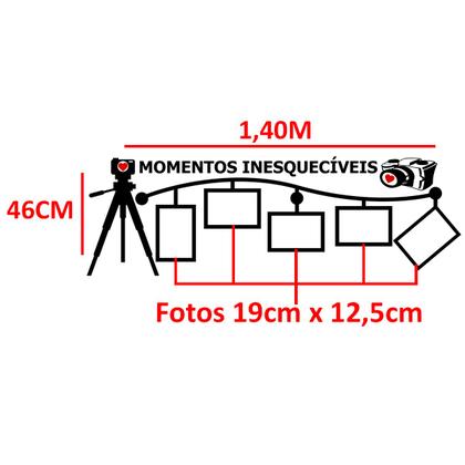 Imagem de Adesivo Decorativo Momento Inesqueciveis Fotos Da Família
