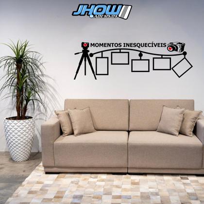 Imagem de Adesivo Decorativo Momento Inesqueciveis Fotos Da Família