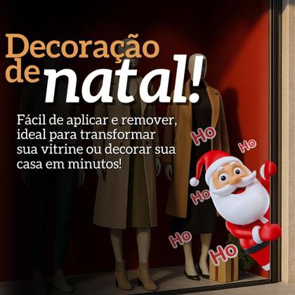 Imagem de Adesivo Decorativo Natal Fachada Vitrine Loja 1 METRO