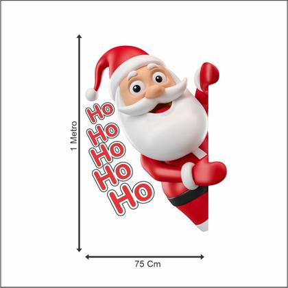 Imagem de Adesivo Decorativo Natal Fachada Vitrine Loja 1 METRO